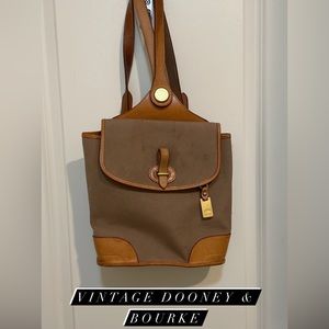 vintage d&b backpack